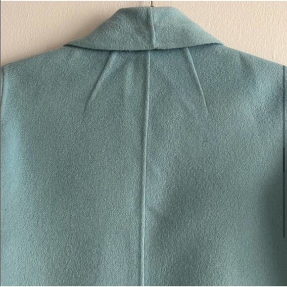 NWT Theory Sileena Shawl Coat in Paradise Blue - Picture 5 of 8
